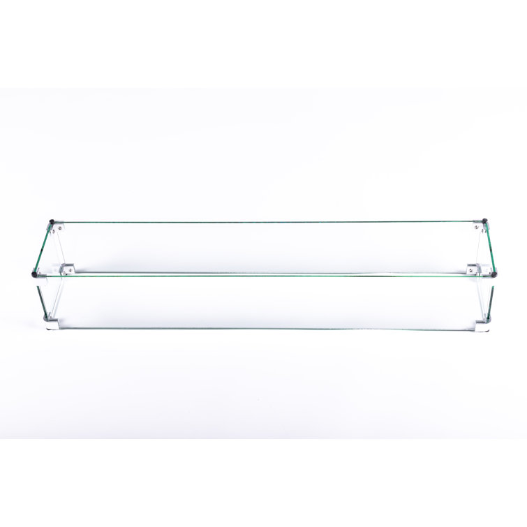 Legacy Heating Wind Guard Fire Pit Glass Shield & Reviews Wayfair